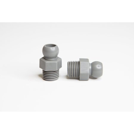 CEDARBERG Snap-Loc Systems ™ 1/4 System Male Hose to Male Pipe Thread Connector 1/4 BSPT Bag of 50 8525-180